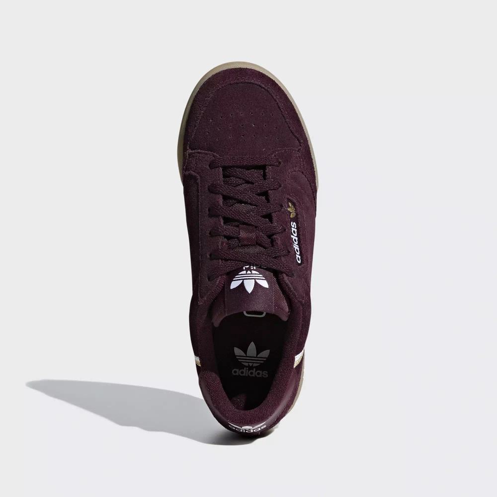 Adidas Continental 80 Tenis Rojos Para Niña (MX-32140)